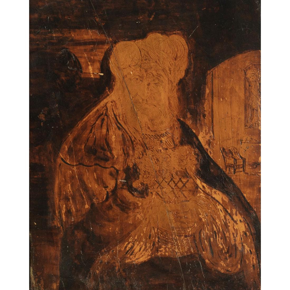 Attri. to Joseph Smith, Man Wearing a Turban (1 of 3)