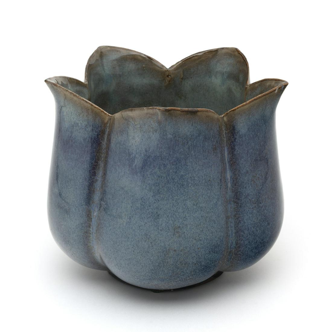 Chinese Lavender Jun Lotus Censer (1 of 3)