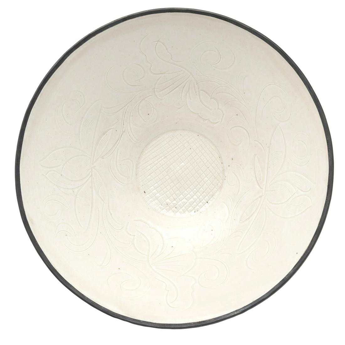 Chinese Ding-Type 'Lotus' Bowl (1 of 3)