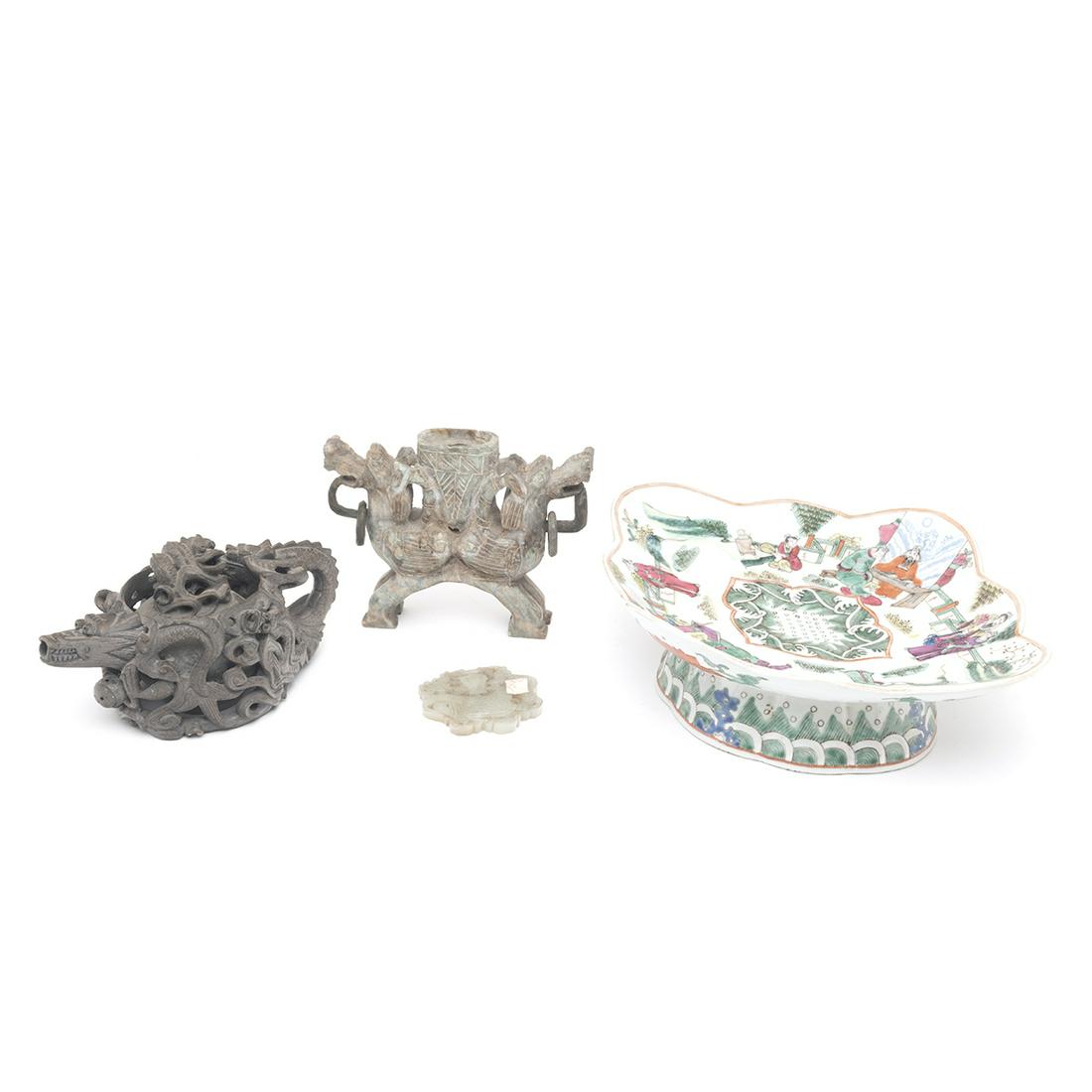 Collection of Chinese Jade and Porcelain (1 of 3)
