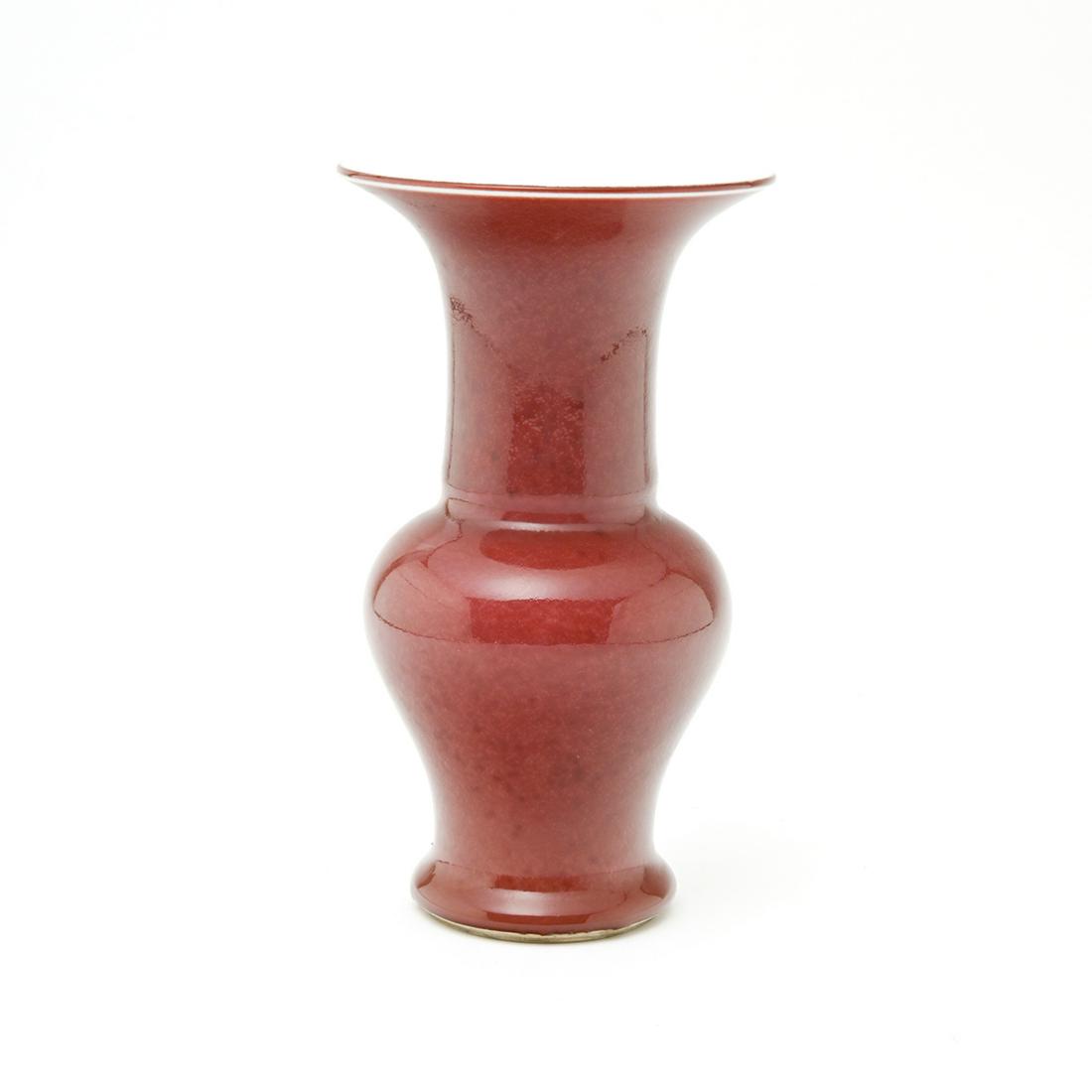 Chinese Copper-Red 'Langyao' Vase (1 of 3)