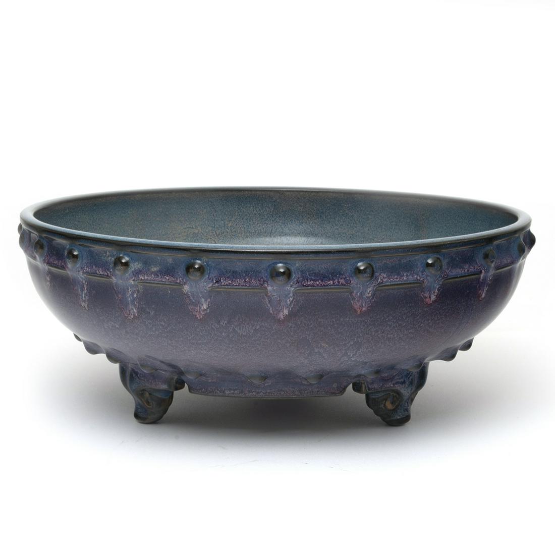 Chinese Large Purple Jun Narcissus Bowl (1 of 3)