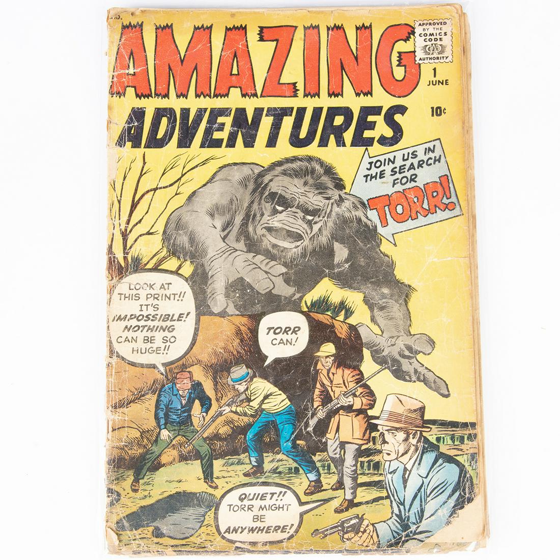 Group of Amazing Adventures Comics (1 of 1)