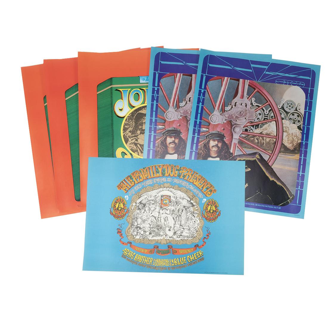 Six Psychedelic Posters, Including Joint Show (1 of 3)