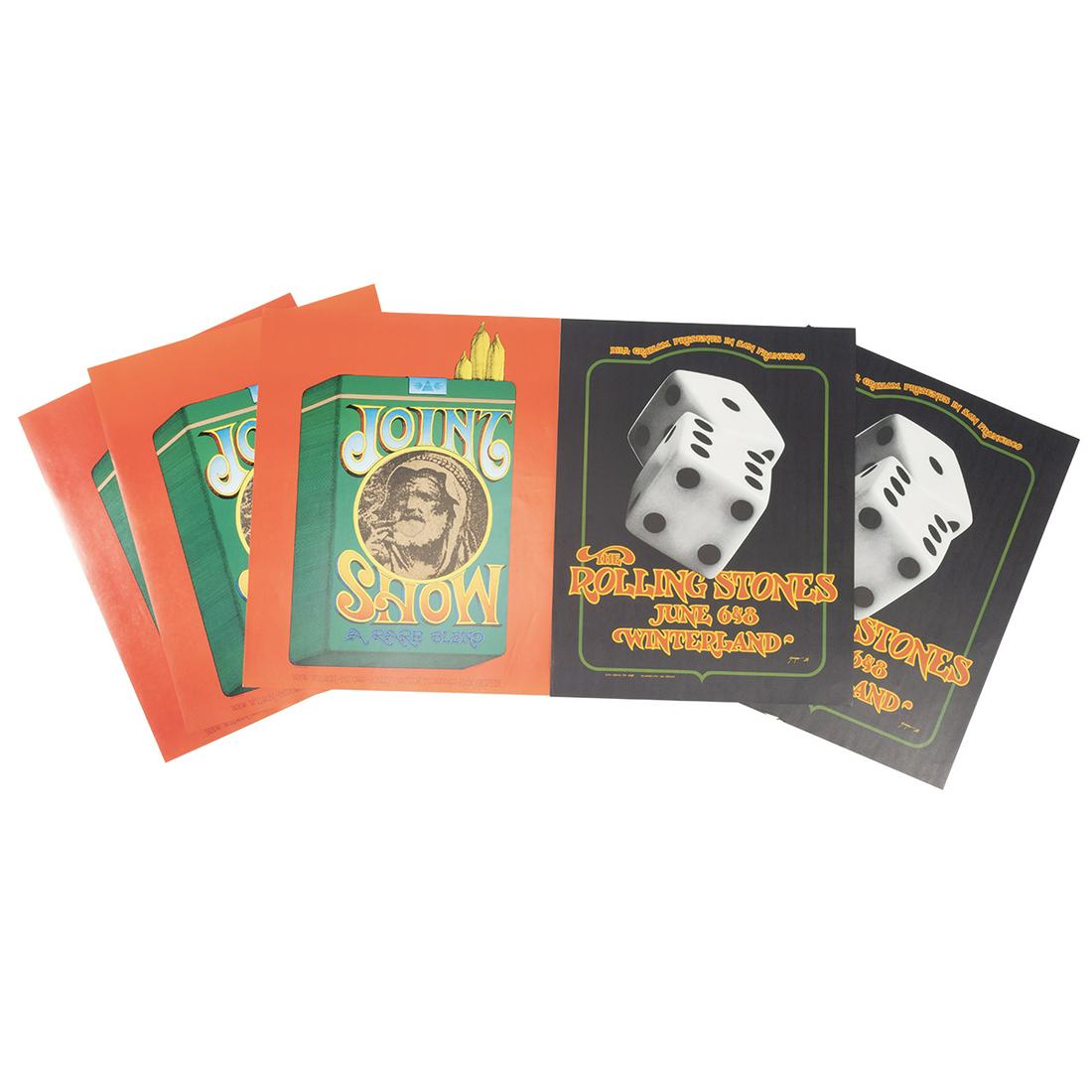 Five Psychedelic Posters (1 of 2)