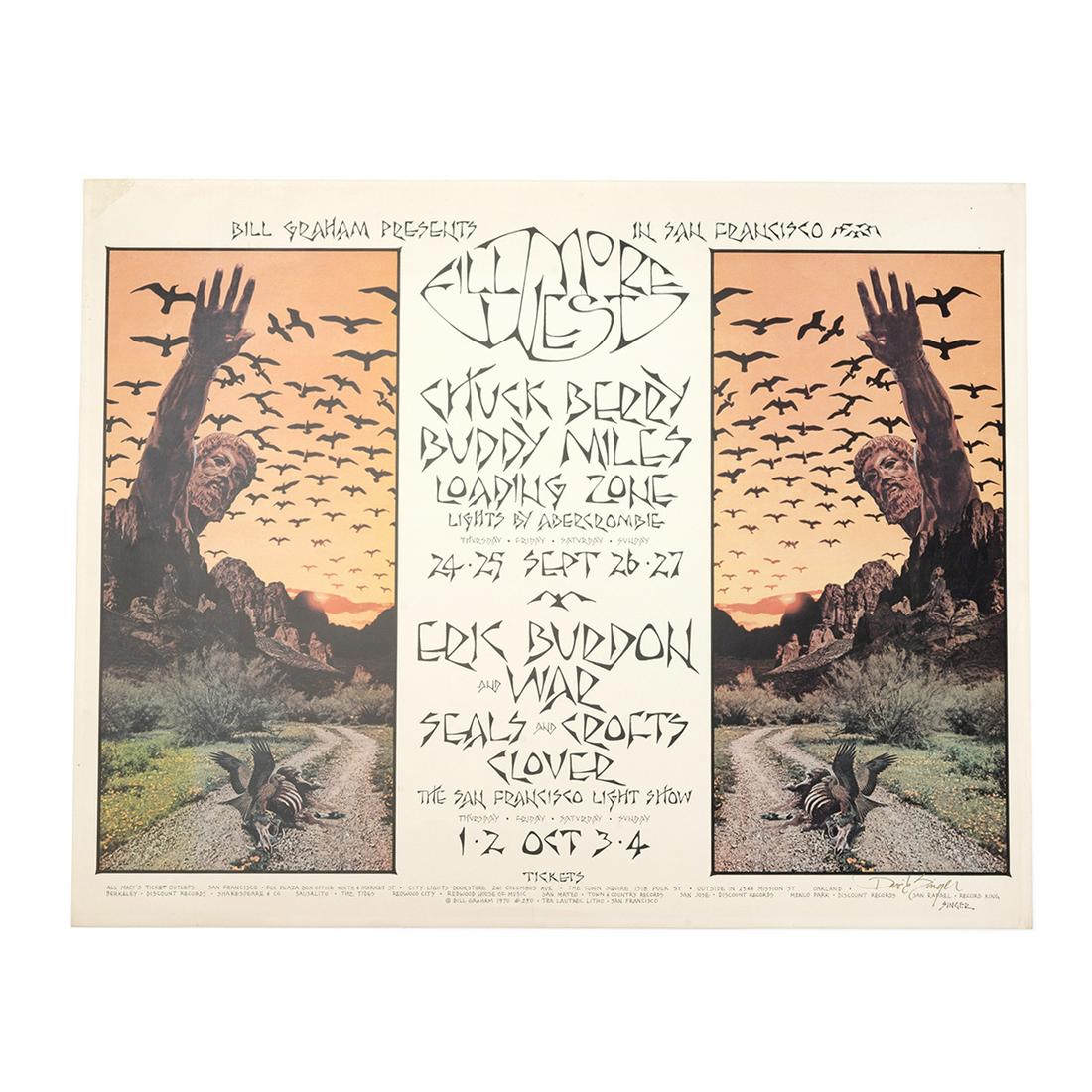 BG 250 Poster Designed by David Singer, with Signature (1 of 2)