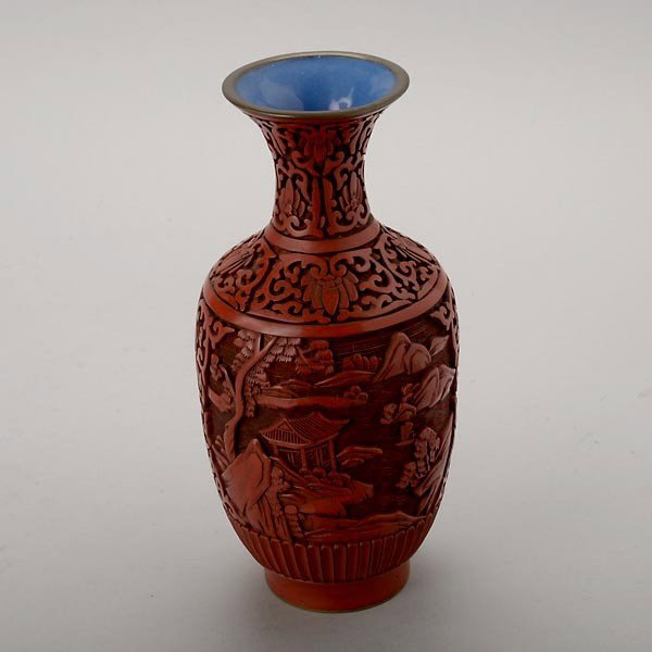 Two Carved Objects, - 2