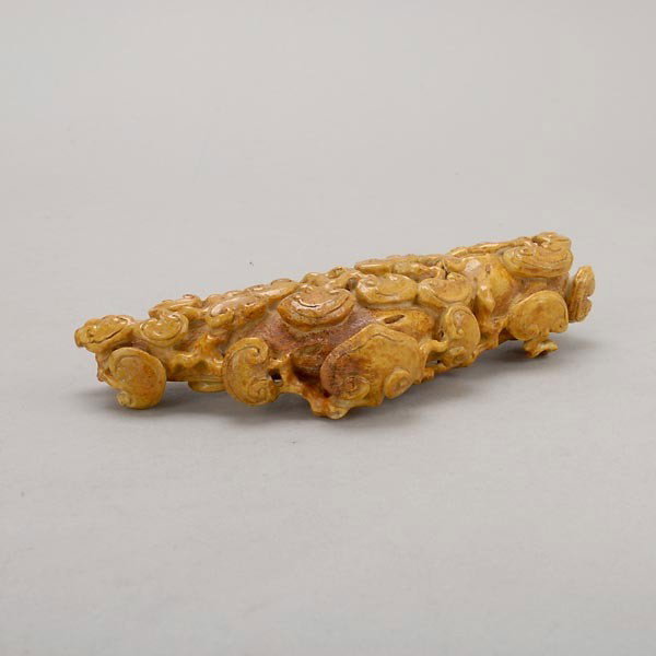 Two Carved Objects, - 4