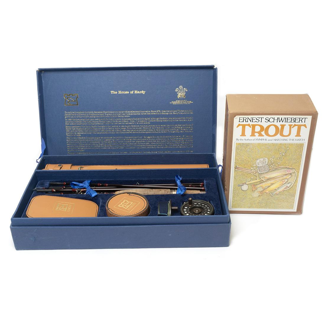 Hardy Angler Fly Fishing Set and Volumes on Trout (1 of 3)