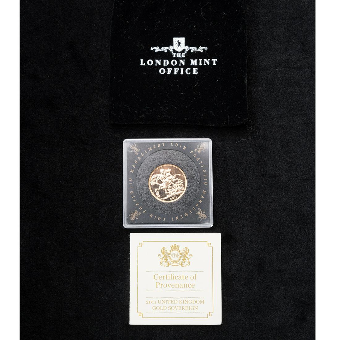 2011 G.B. Gold Sovereign Coin by London Mint (1 of 2)