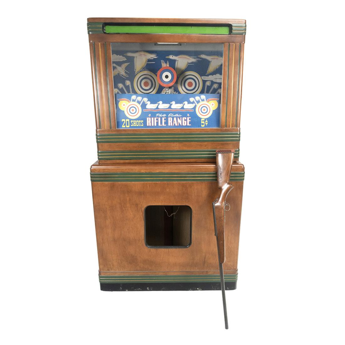 Seeburg Rifle Range Model G 1 Arcade Game