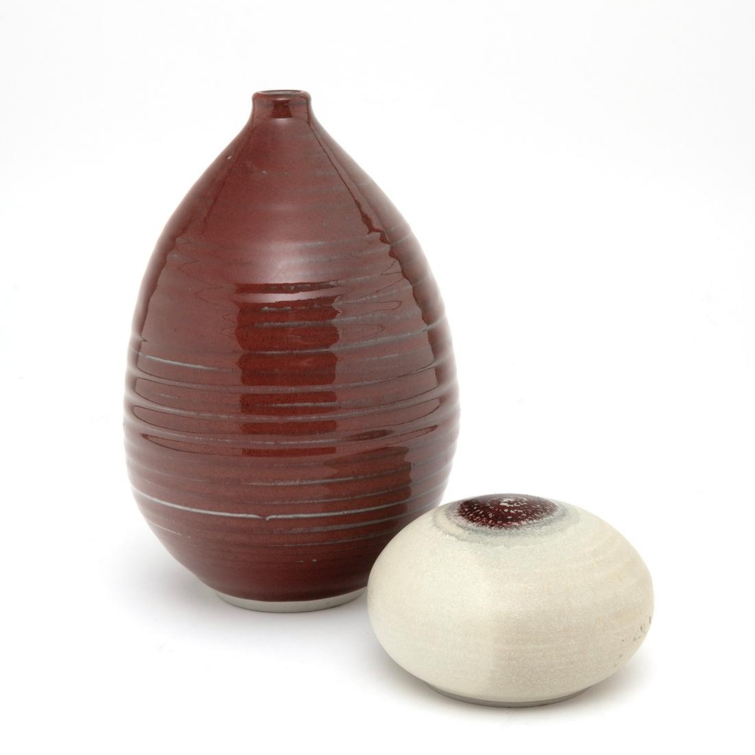 Otto Heino Two Studio Pottery Items (1 of 9)