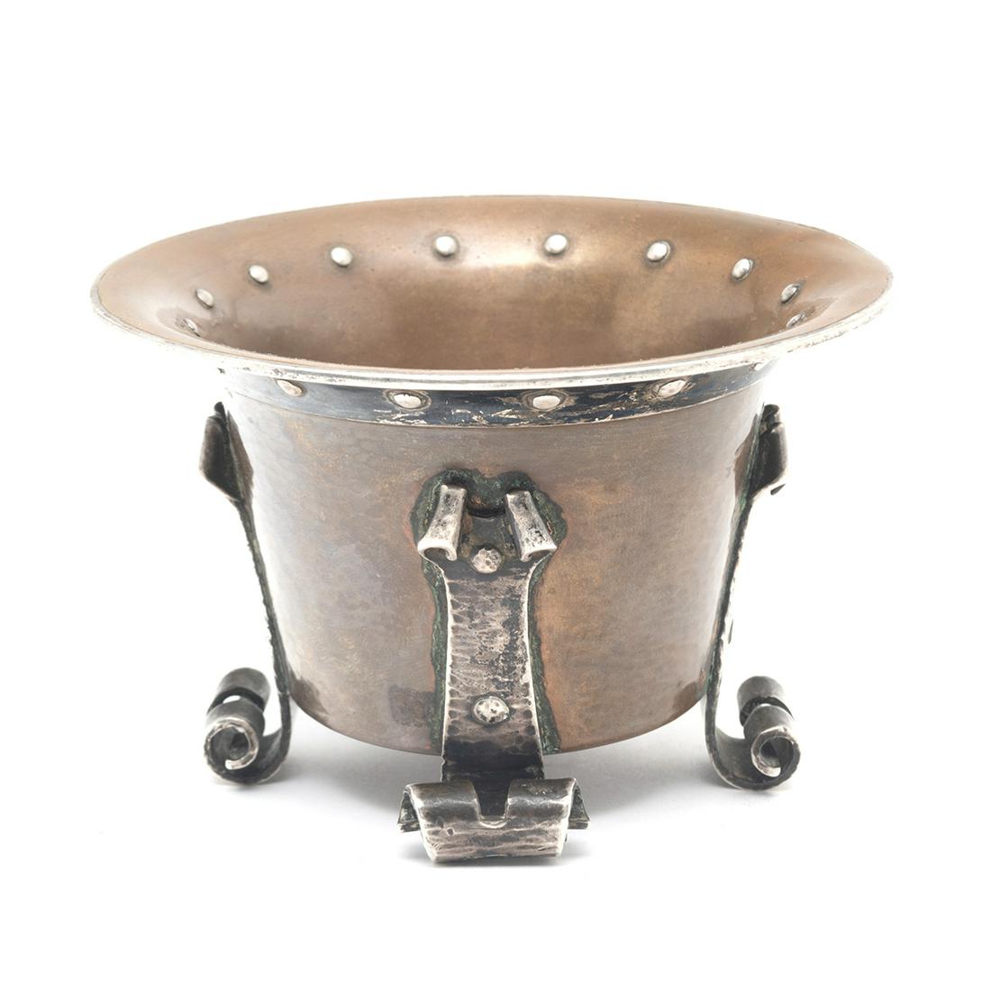 Heinrichs for Cowell & Hubbard Hammered Copper Cup (1 of 3)