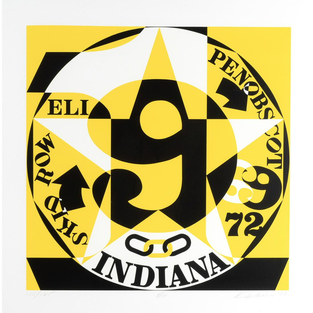 Robert Indiana, Decade Autoportrait 1969, serigraph (1 of 5)