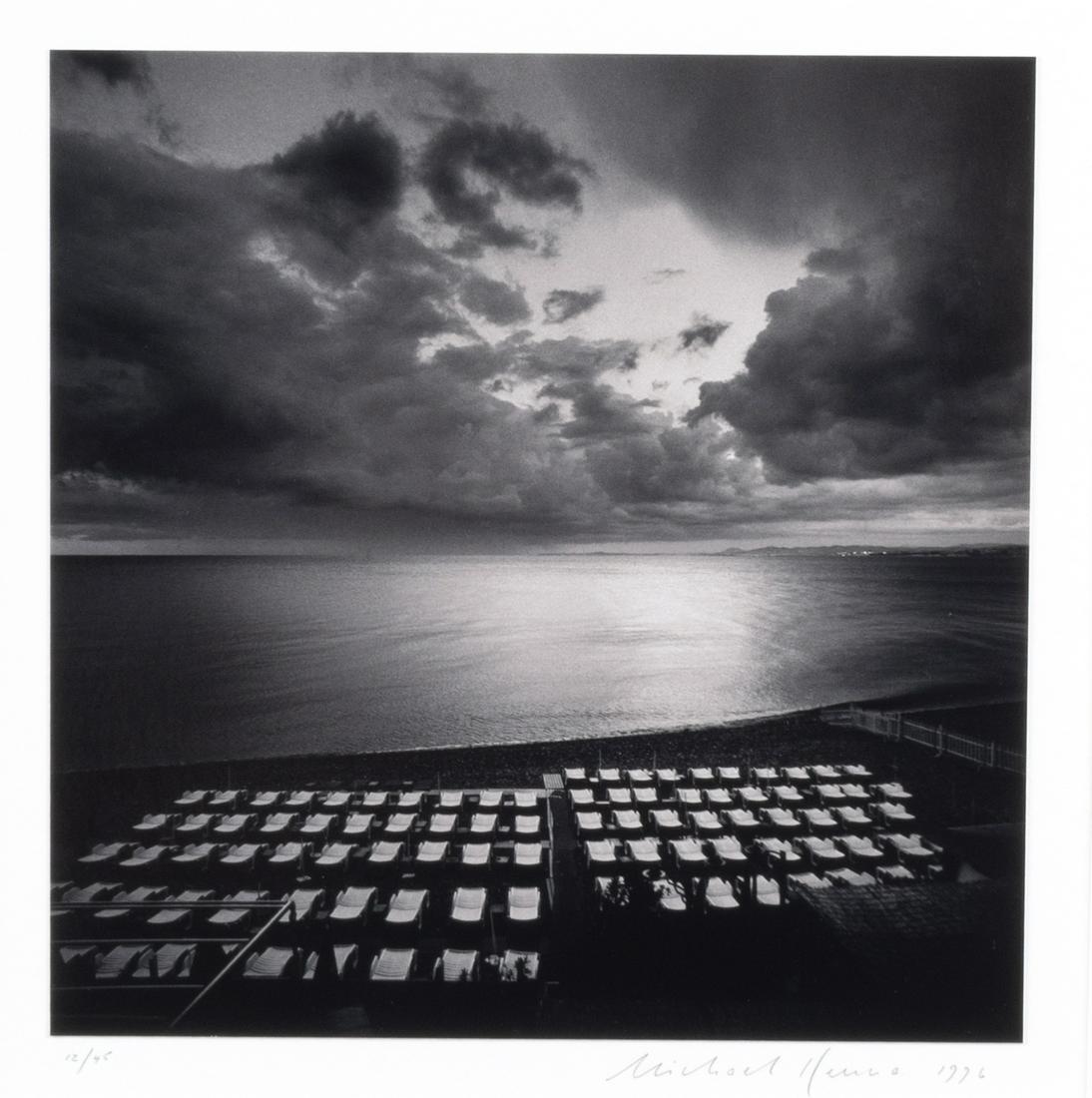 Michael Kenna, Spectacle Castle, photo: MICHAEL KENNA (American/British, born 1953), "Spectacle Castle," 1996, silver gelatin print mounted on mat, (approximate dimensions - sight: 7 5/8 x 7 1/2 inches, matted: 20 x 16 inches); numbered 12/