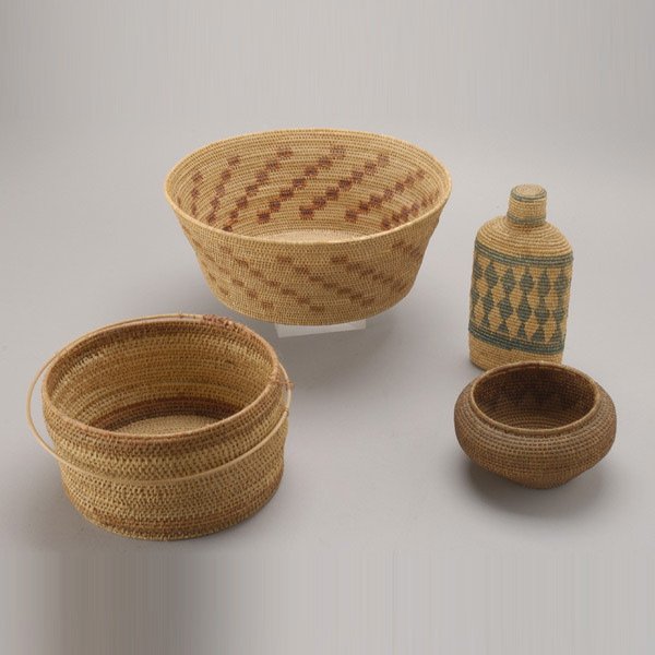 Five Eskimo Baskets