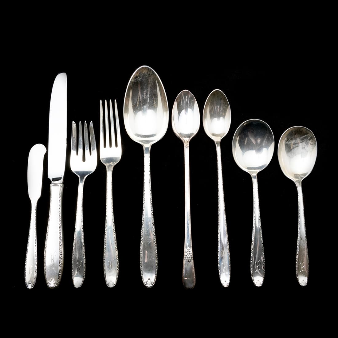 Sterling Silver Flatware & Cutlery for Sale at Auction Page 6