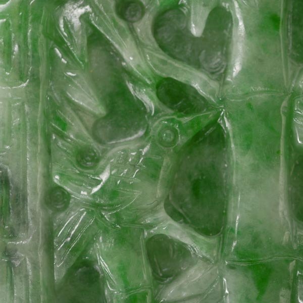 A Rectangular Jadeite Pendant - 3
