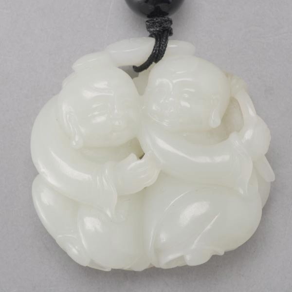 Two White Jade Objects - 2