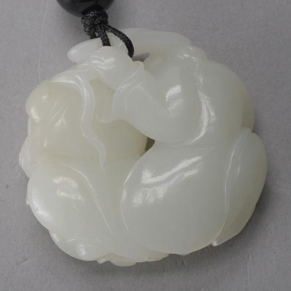Two White Jade Objects - 4