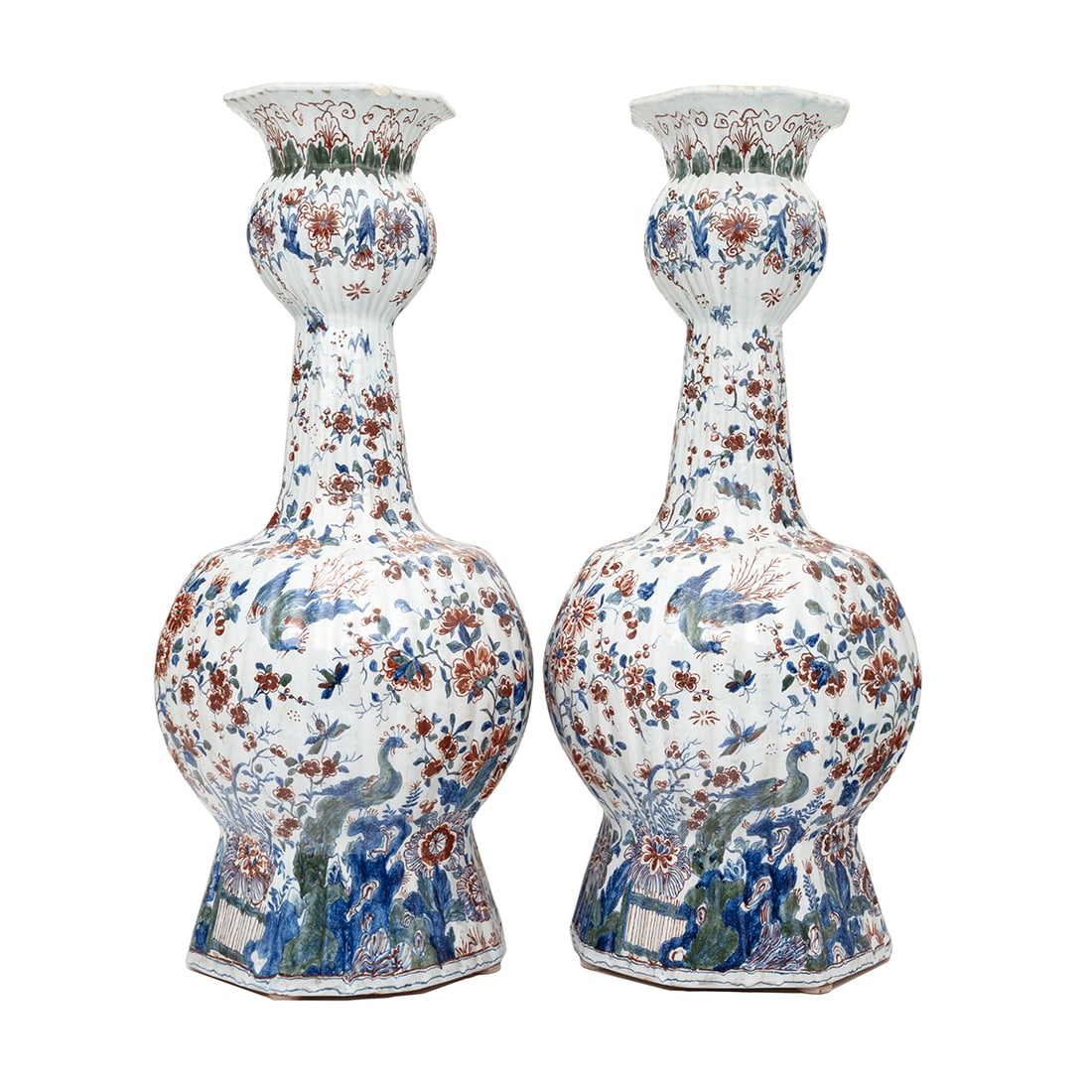 Pair Dutch Delft Vases (1 of 4)
