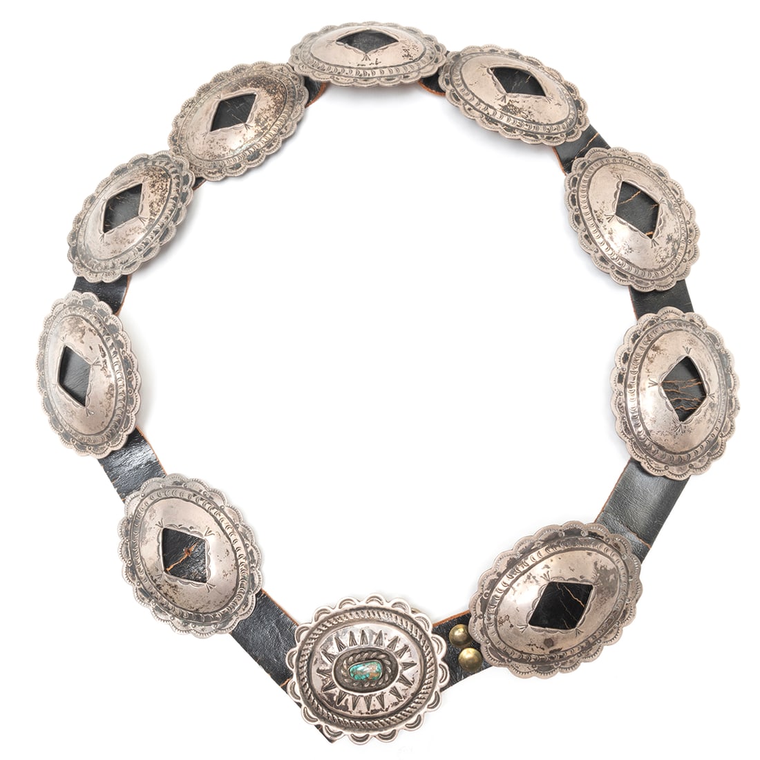 Navajo First Phase Concho Belt (1 of 3)