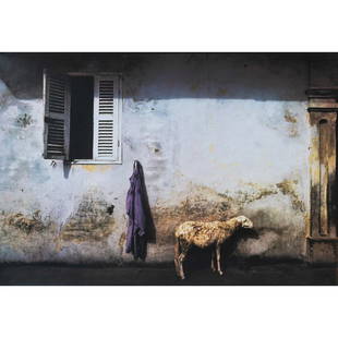 Bernard Plossu, St. Louis, Senegal, photograph: BERNARD PLOSSU (Vietnamese/French, born 1945), St. Louis, Senegal, 1976, fresson print, (approximate dimensions - sheet: 16 1/2 x 24 inches); signed, titled, and dated on sheet verso upper left. Condi