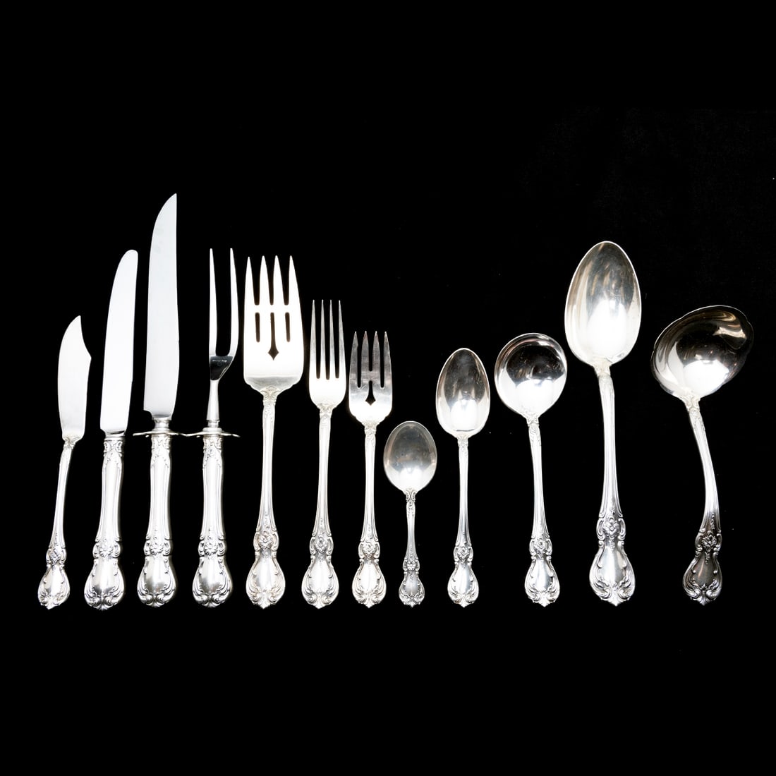 Towle Old Master Pattern Sterling Silver Flatware Set (1 of 3)