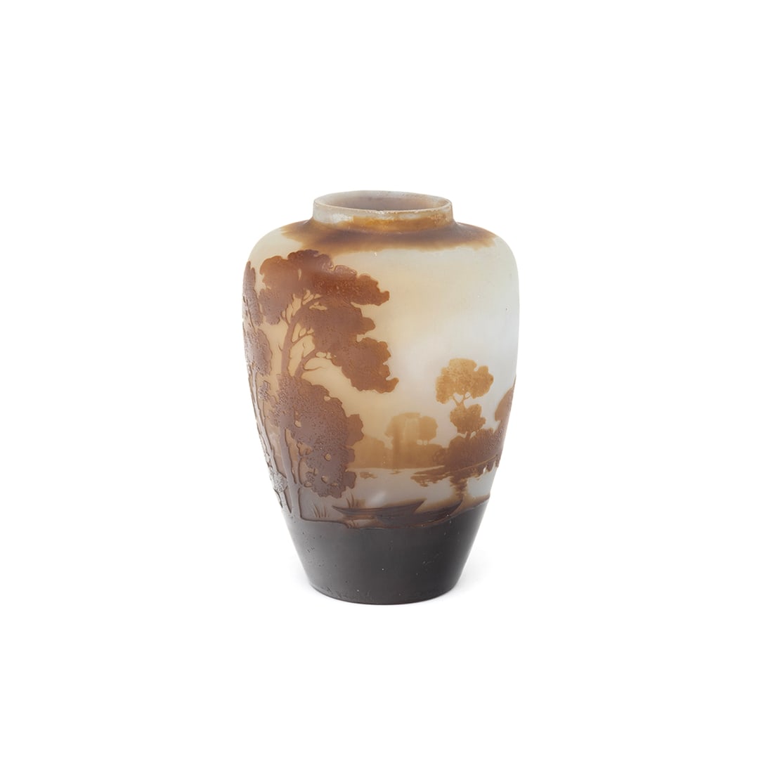 Galle Cameo Glass Small Vase (1 of 3)