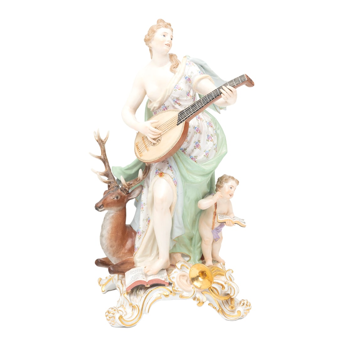 Meissen Porcelain Figure Allegory of Sound (1 of 3)