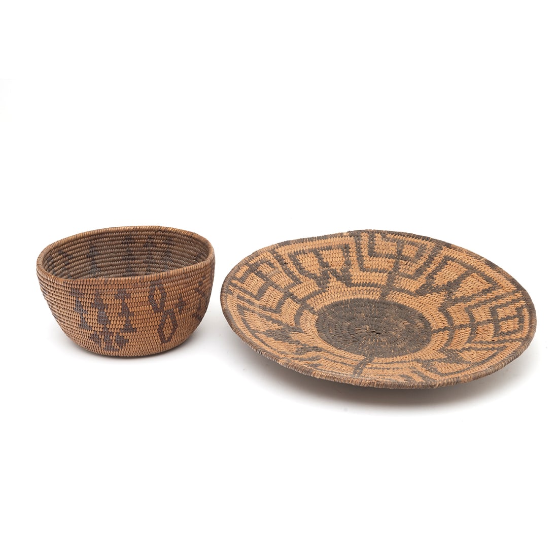 Two Native American Baskets Auction