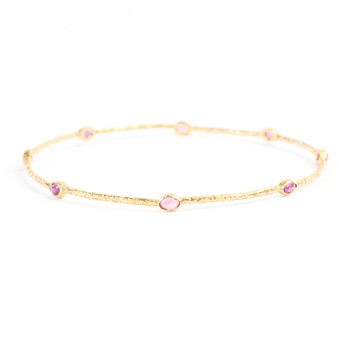 Ruby, 18k Yellow Gold Bracelet. (1 of 3)
