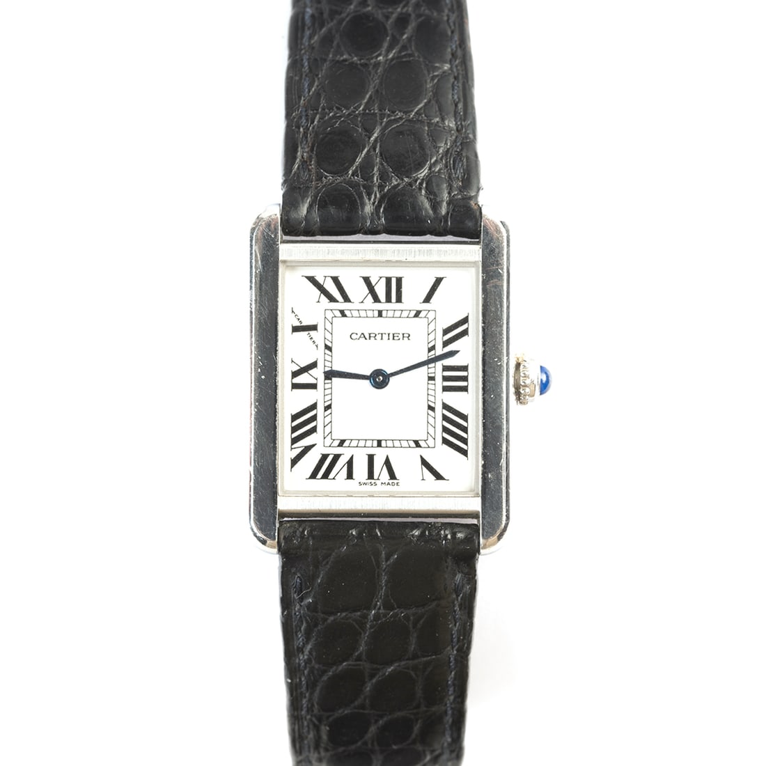 Cartier W1018355 Tank Solo Lm Quartz Mens 753014 Stainless Steel