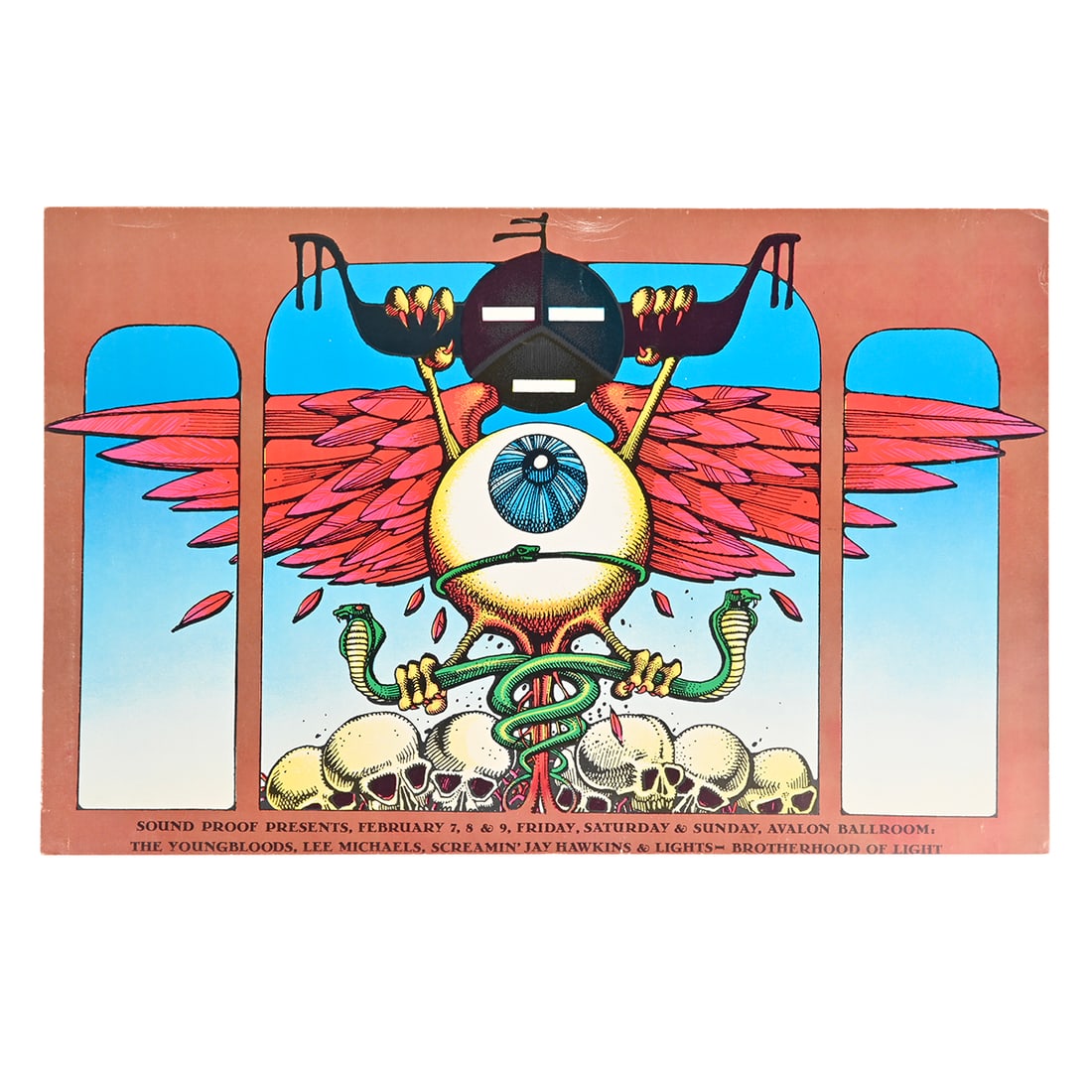 Rick Griffin Avalon Ballroom Youngblods AOR 2.22 Poster (1 of 2)