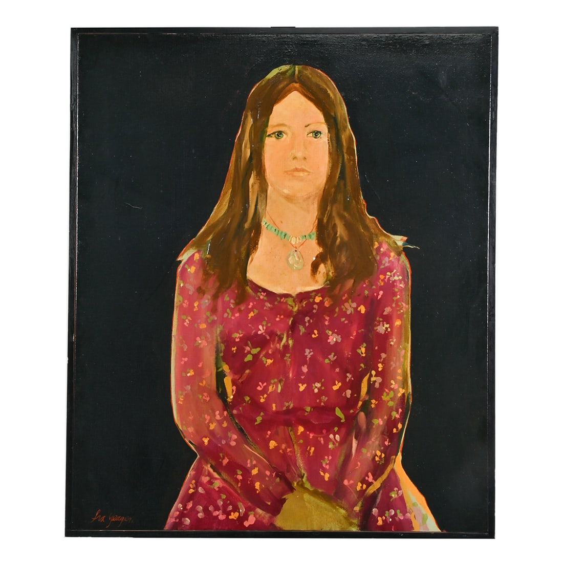 Ira Yeager, Portrait of a Woman, oil (1 of 3)
