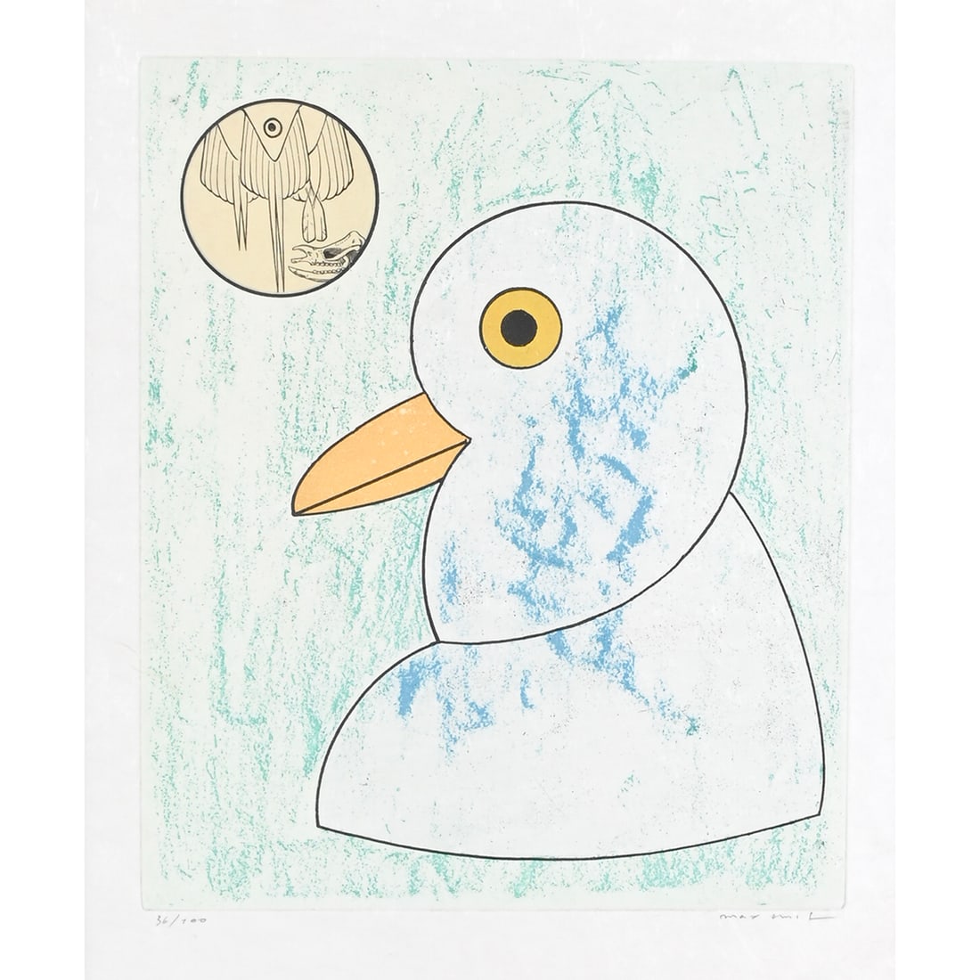 Max Ernst, Nous Sommes la Somme, lithograph (1 of 3)