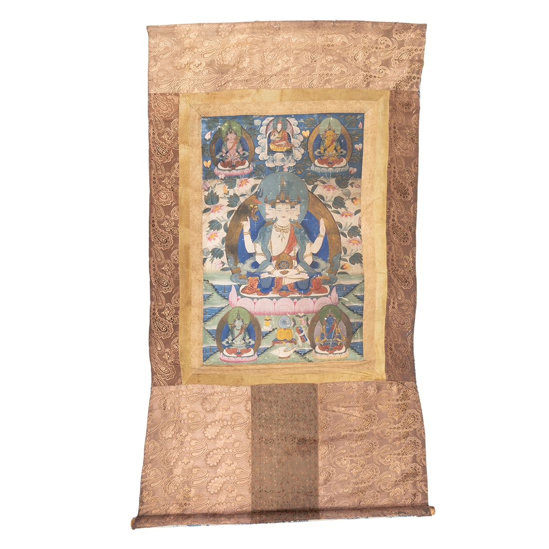 A Tibetan Bodhisattva Thangka (1 of 2)