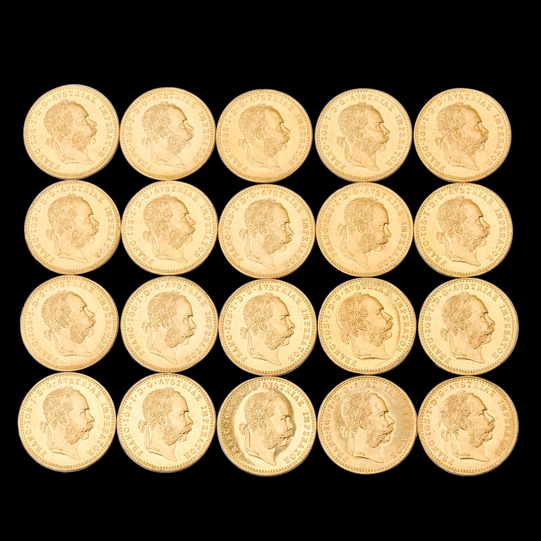 Austria 1915 Gold Ducat (20), Uncirculated, 3.49 g. (1 of 2)