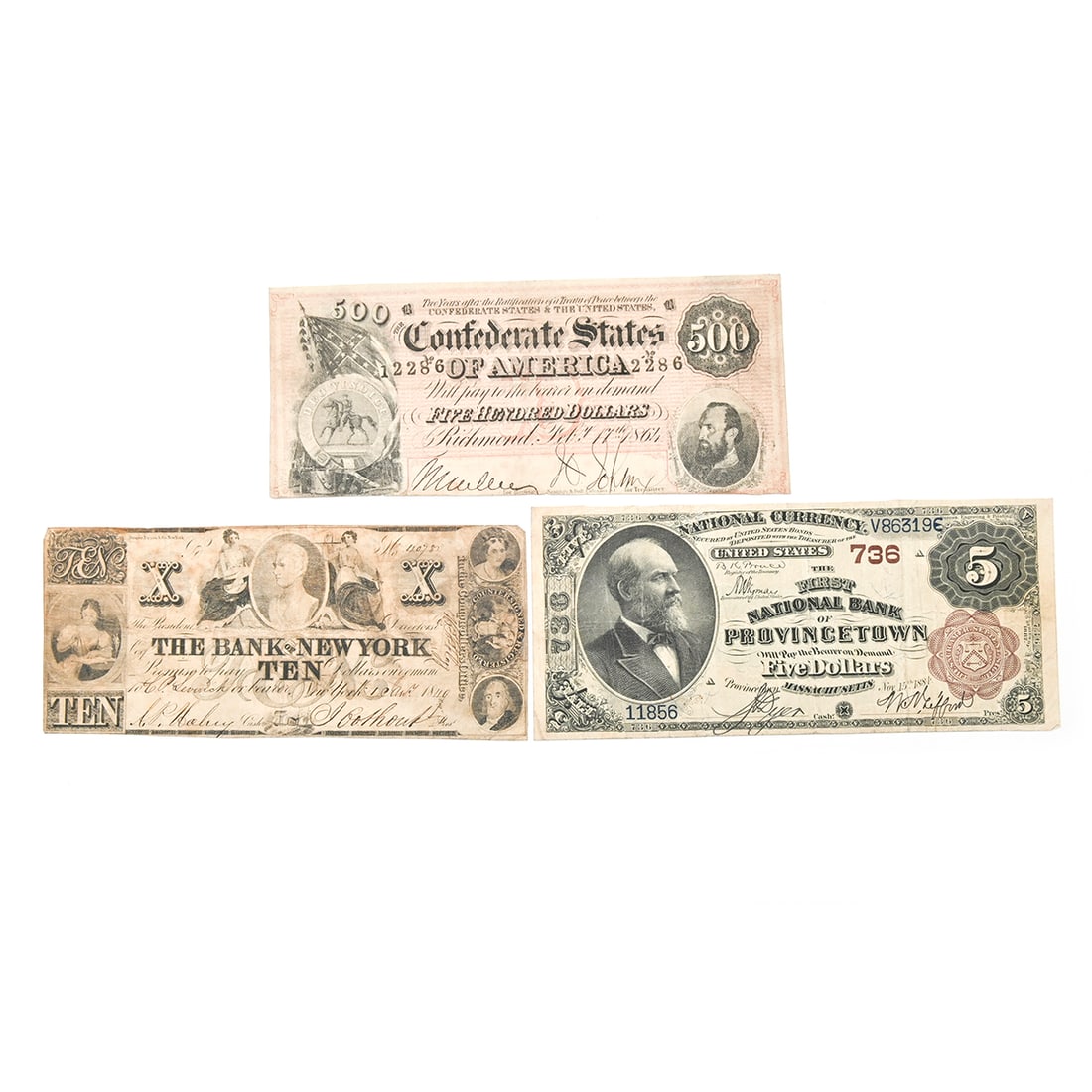 US 1849 $10 The Bank of New York etc. (1 of 2)