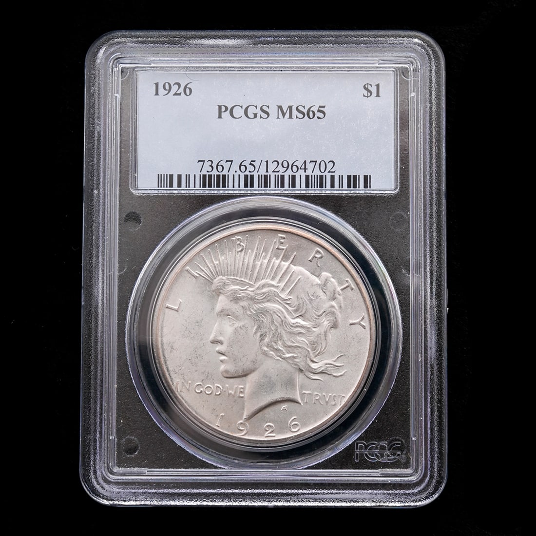 US 1926 Peace Dollars PCGS MS 65. (1 of 2)