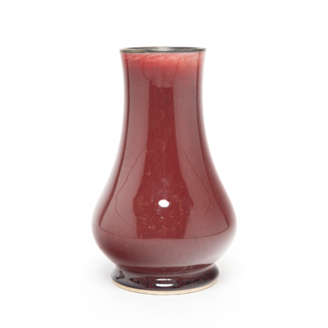 Chinese Copper-Red Langyao Bottle Vase (1 of 3)