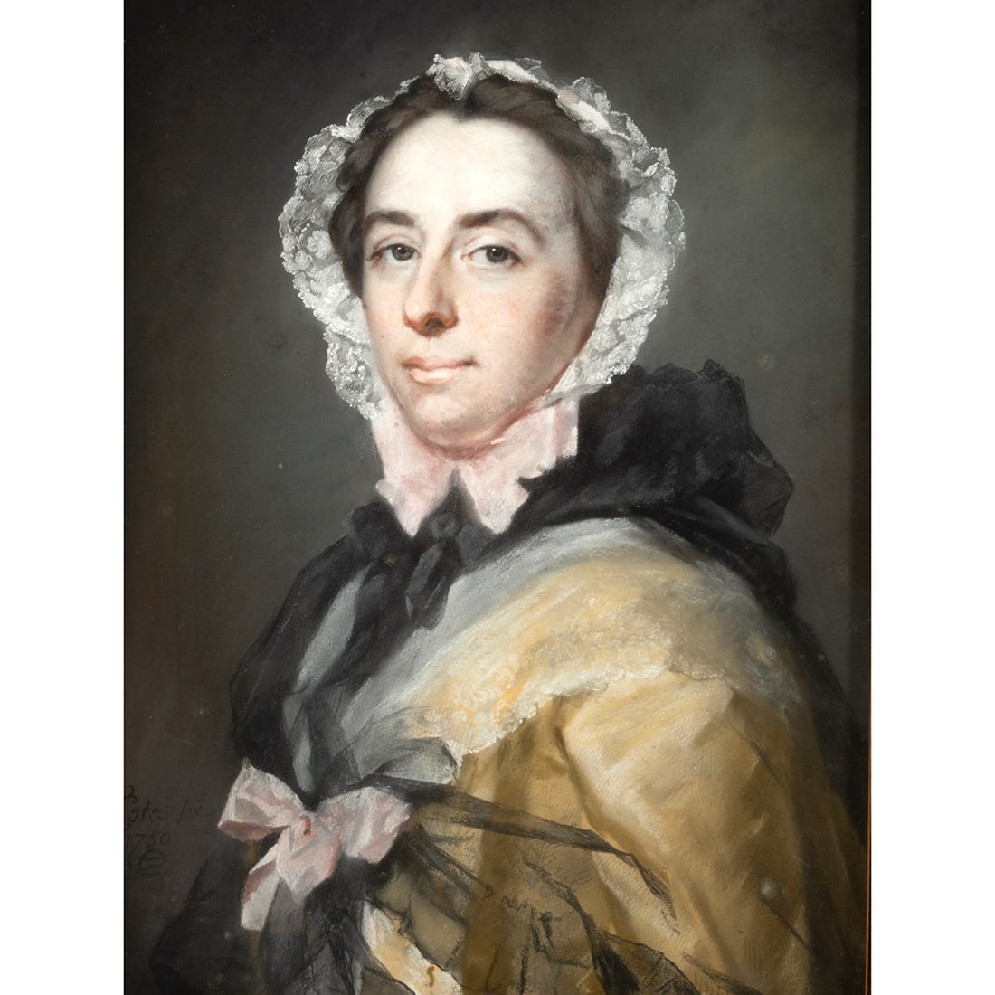 Francis Cotes, Portrait, pastel on paper (1 of 4)