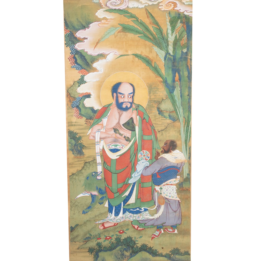 Anonymous Artist: Chinese Painted Hanging Scroll (1 of 2)