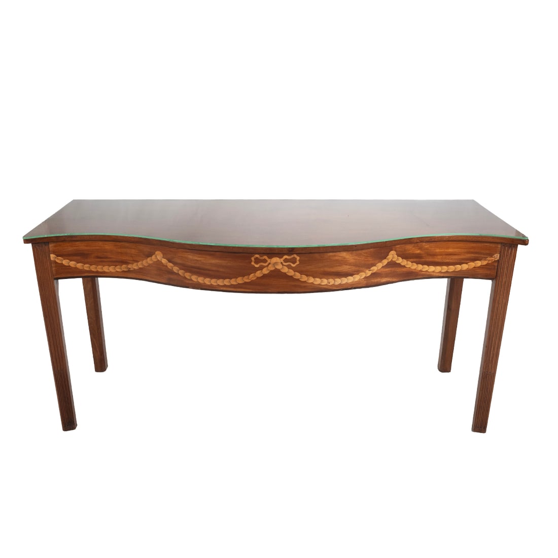 Regency Inlaid Console Sideboard (1 of 3)