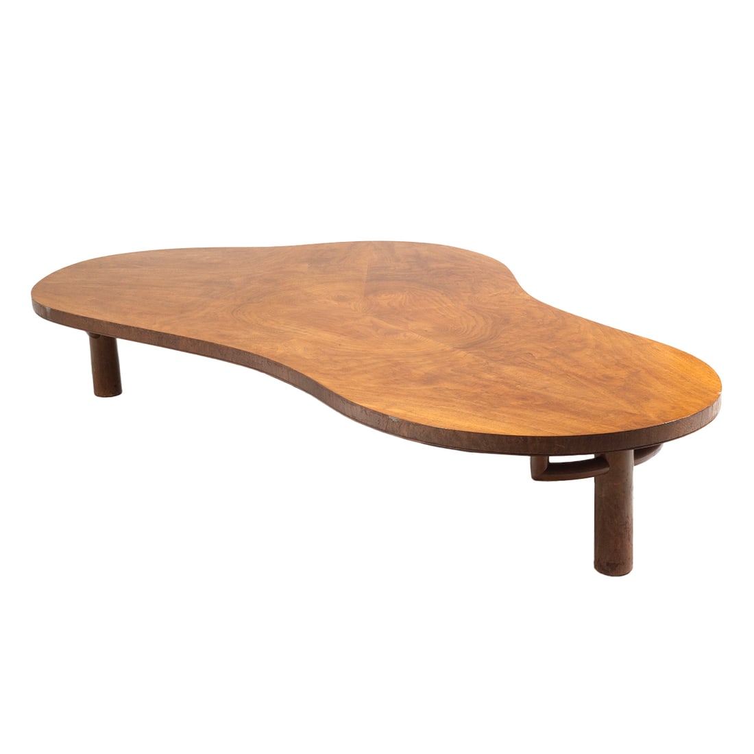 Mid Century Biomorphic Fruitwood Coffee Table (1 of 3)