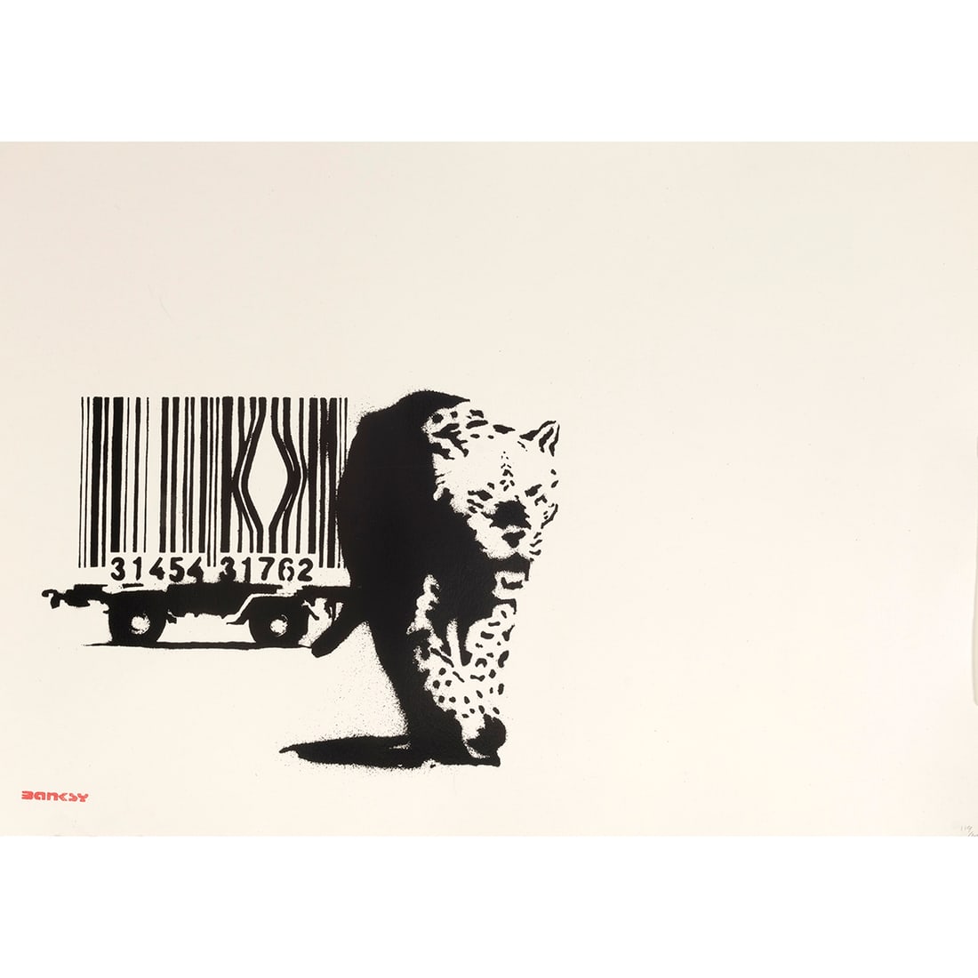 Banksy, Barcode, screenprint (1 of 7)