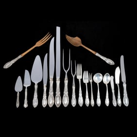 Towle King Richard Pattern Sterling Silver Flatware Set