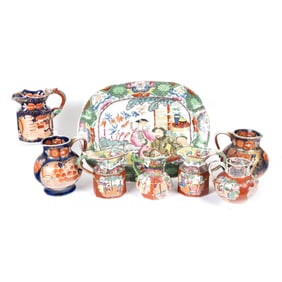 Eight Mason's Ironstone Table Articles