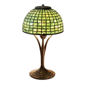 Tiffany Studios Table Lamp #445 with Dome Shade
