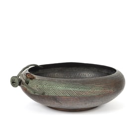 Old Mission Kopper Kraft Eucalyptus Bowl